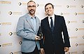 Jerzy Danisz and Mikołaj Garbarek accepted the award on behalf of PSI Polska. Source: Logistics Awards / PSI Polska
