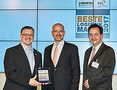 PSI<em>wms</em> der PSI Logistics wurde im Wettbewerb 'Beste Logistik Marke 2017' in der Kategorie 'IT für Warehouse Management' ausgezeichnet.